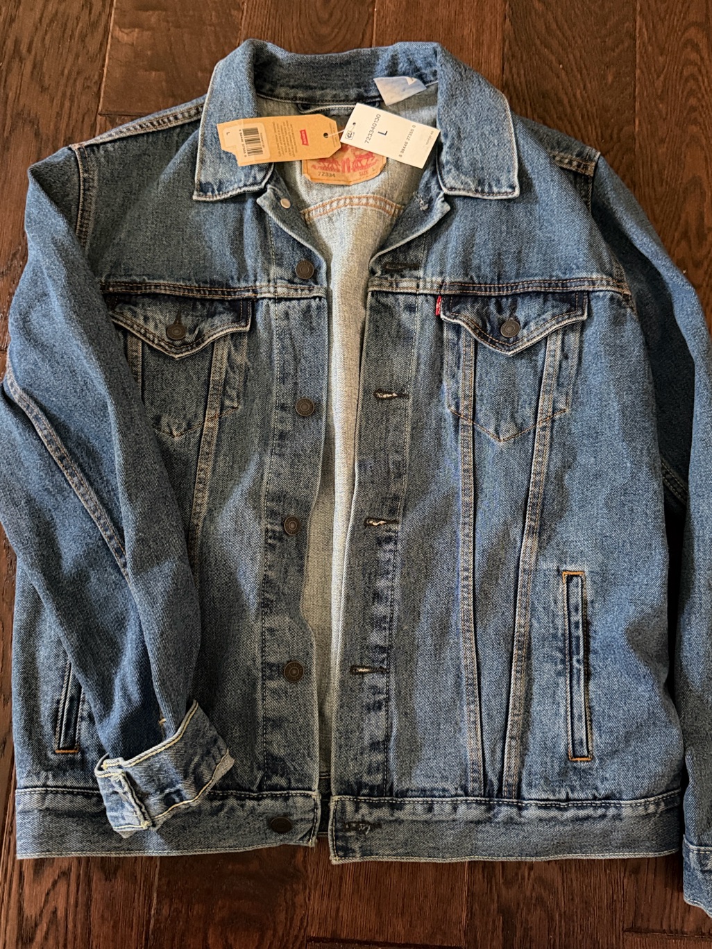 Levi's Light Blue Denim Jacket - Classic Trucker Style